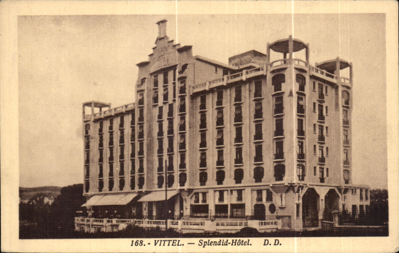 CPA Vittel Splendid Hotel