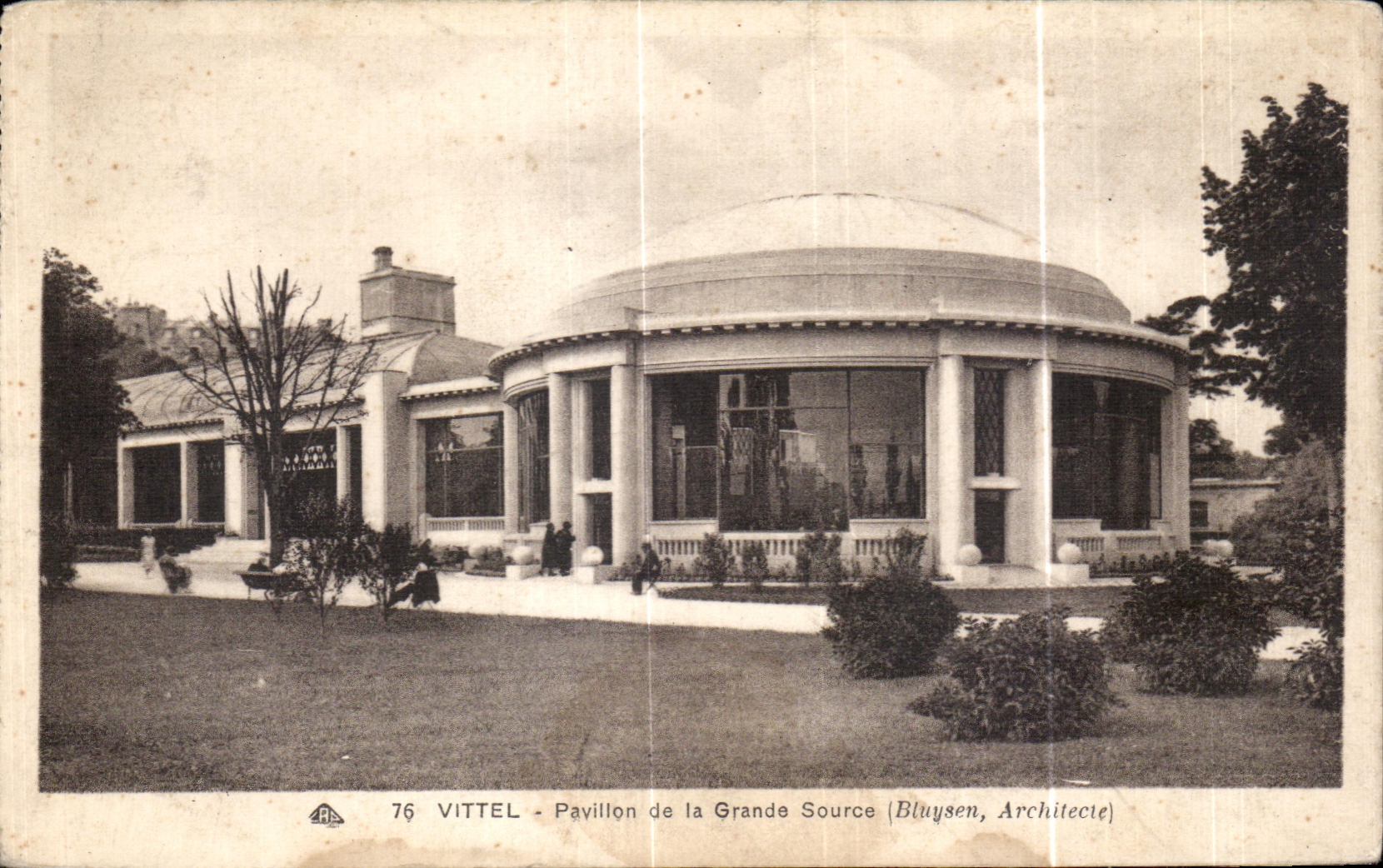 CPA Vittel House of the Great Source (Blhysen Architecle)