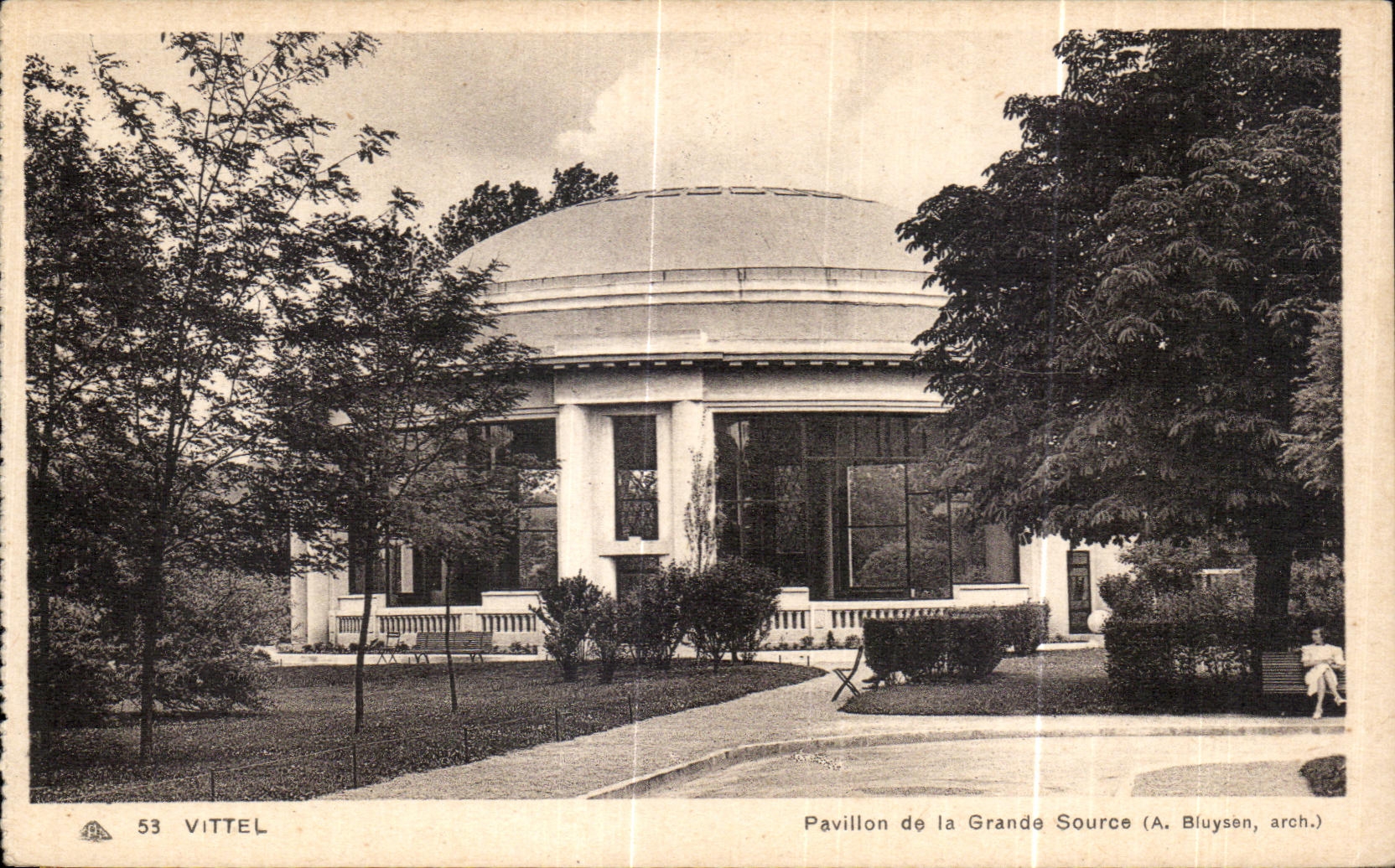 CPA Vittel House of the Great Source