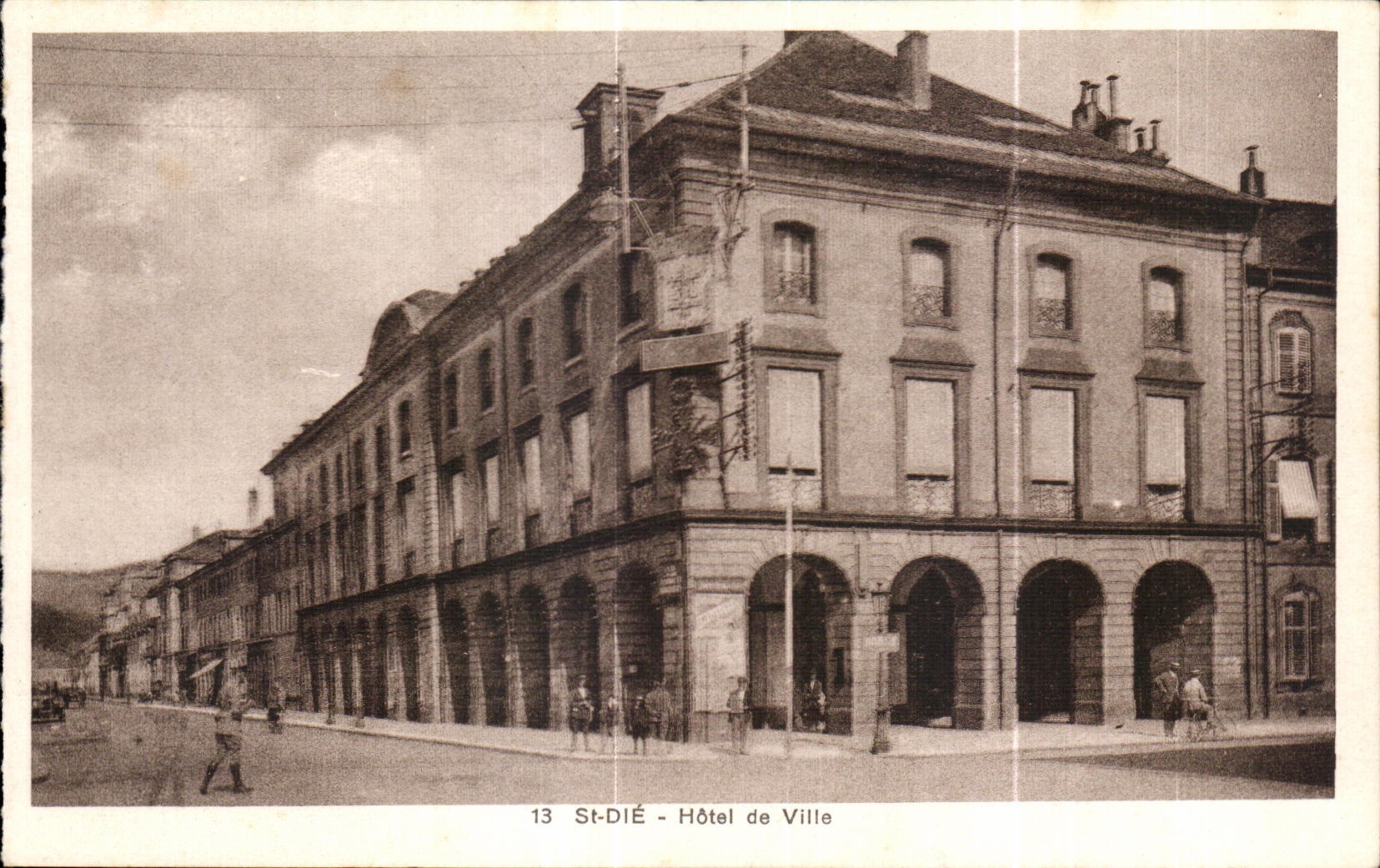 CPA Saint Die Hotel de Ville