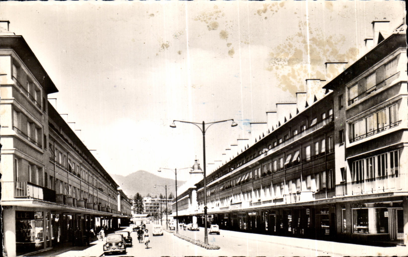 CPA Saint Die Rue Thiers