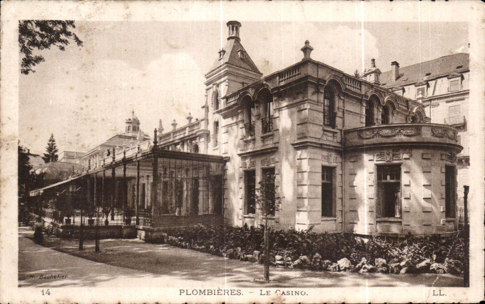 CPA Plombieres Le Casino