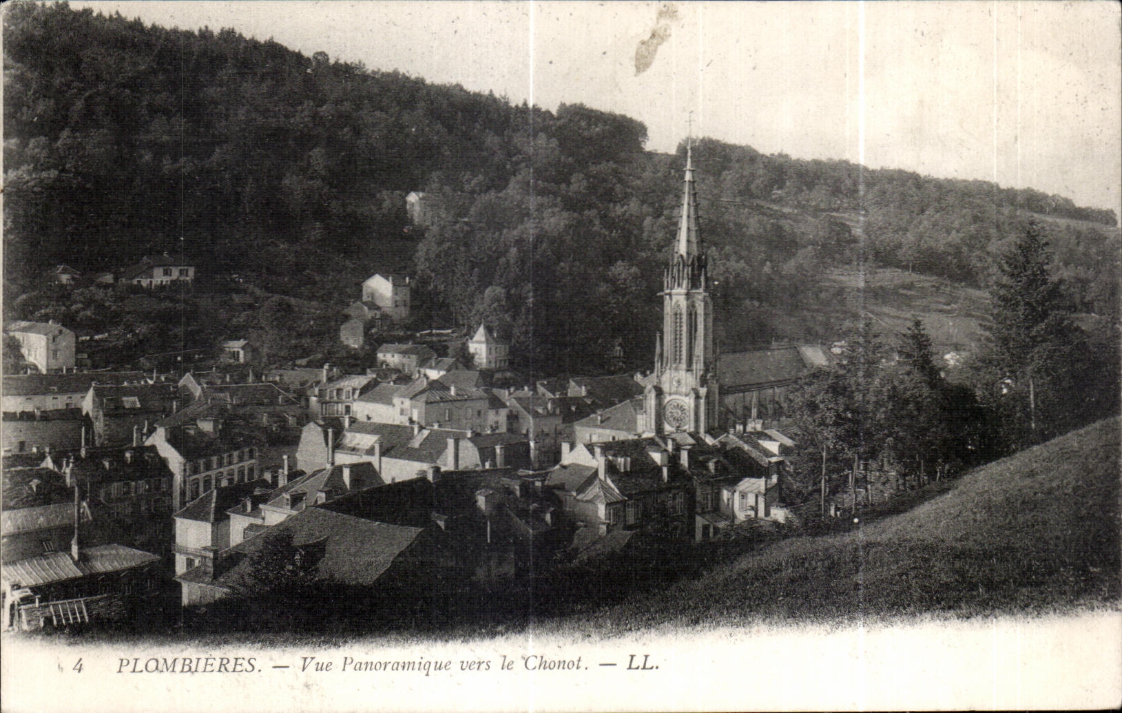 CPA Plombieres Vue Panoramique vers le Chonot