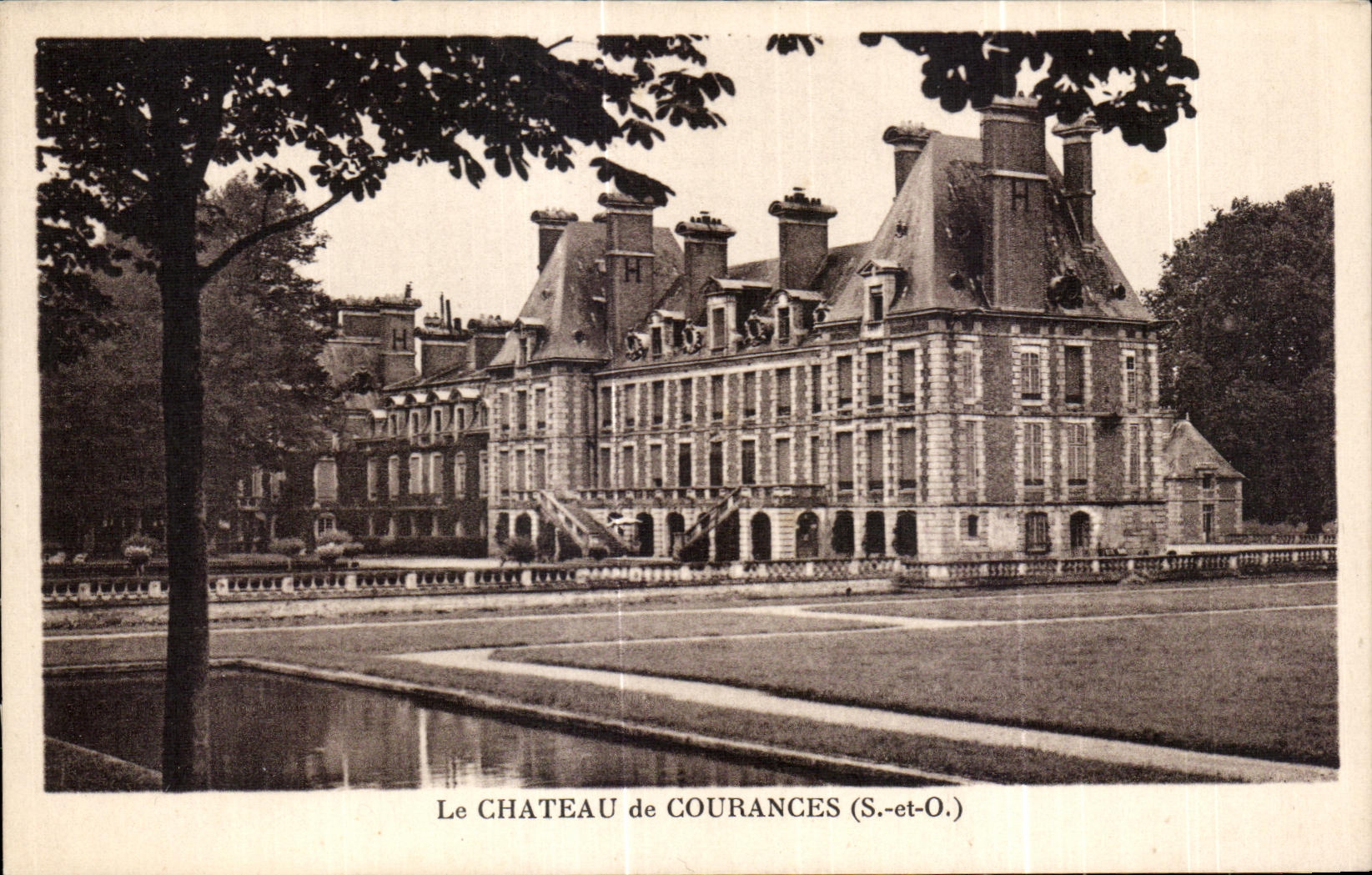 CPA the Castle of Courances