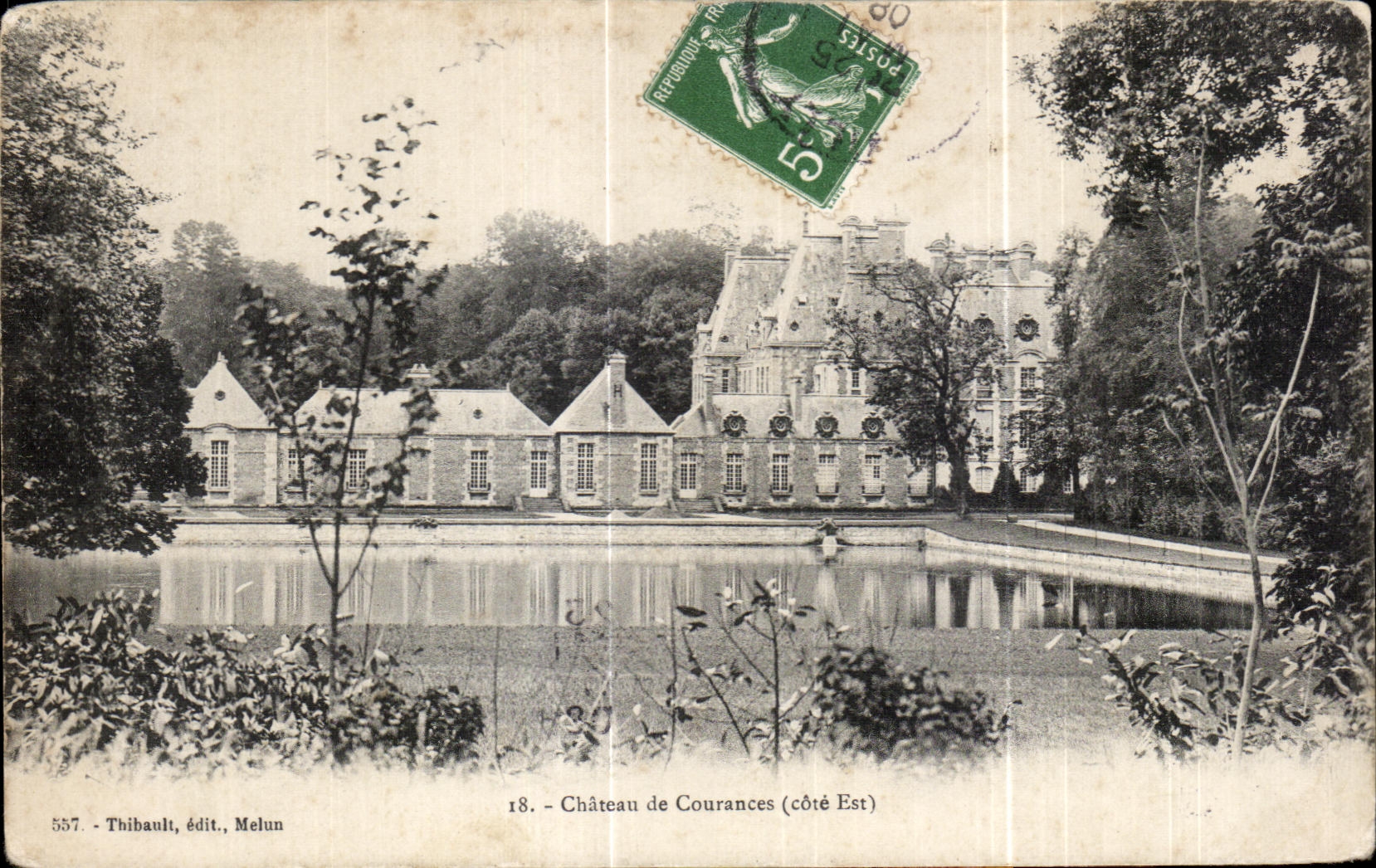 CPA Castle of Courances (East coast)