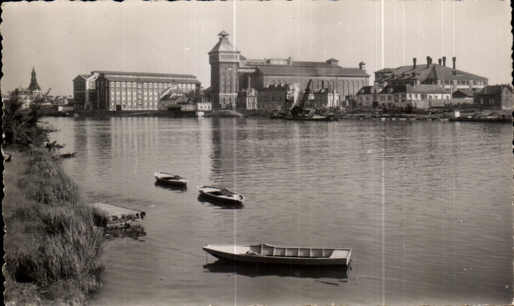 CPA Corbeil the Seine and the Large ones Moulins