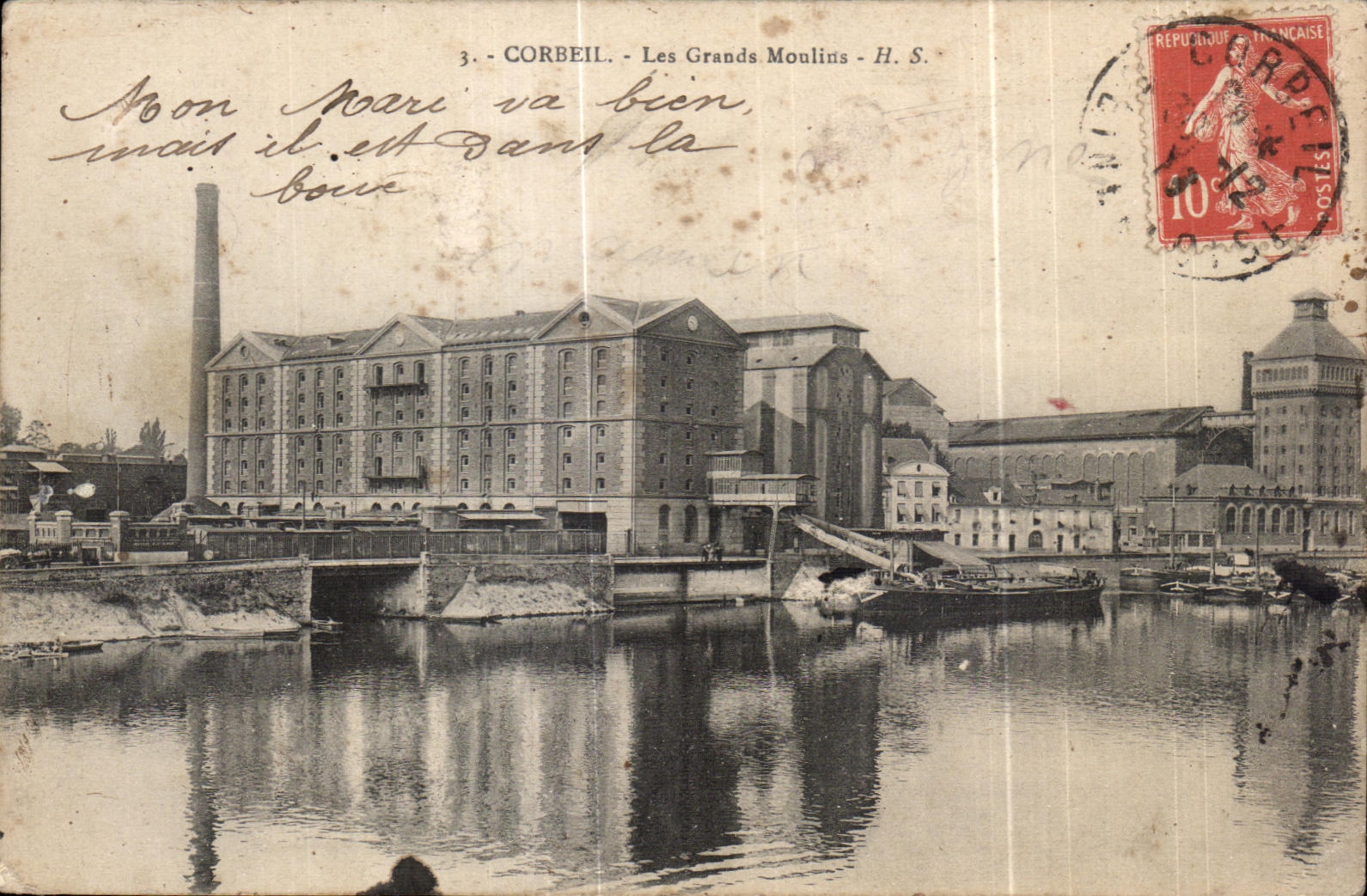 CPA Corbeil the Large ones Moulins