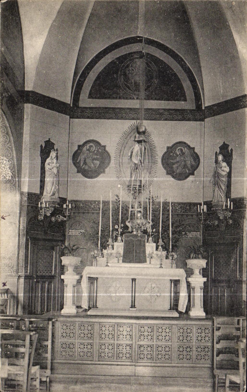 CPA Furnace bridge of the Vault of Belfort Saint Nicolas