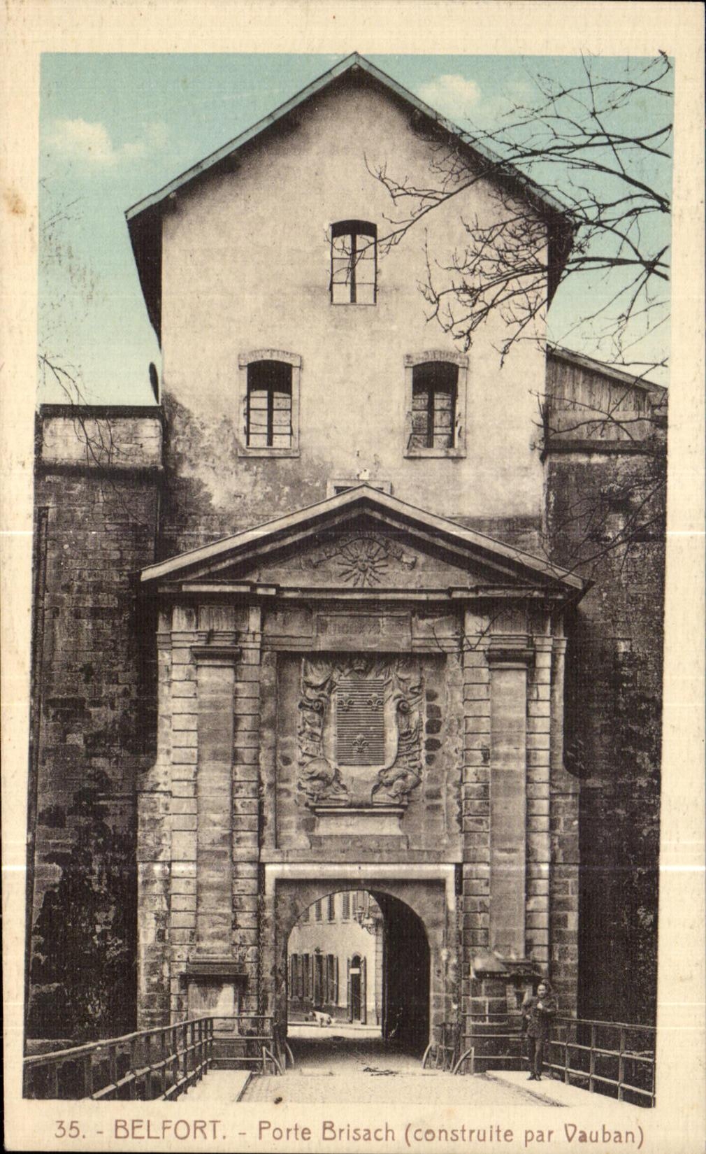 CPA Belfort Brisach Gate (Built by Vauban)