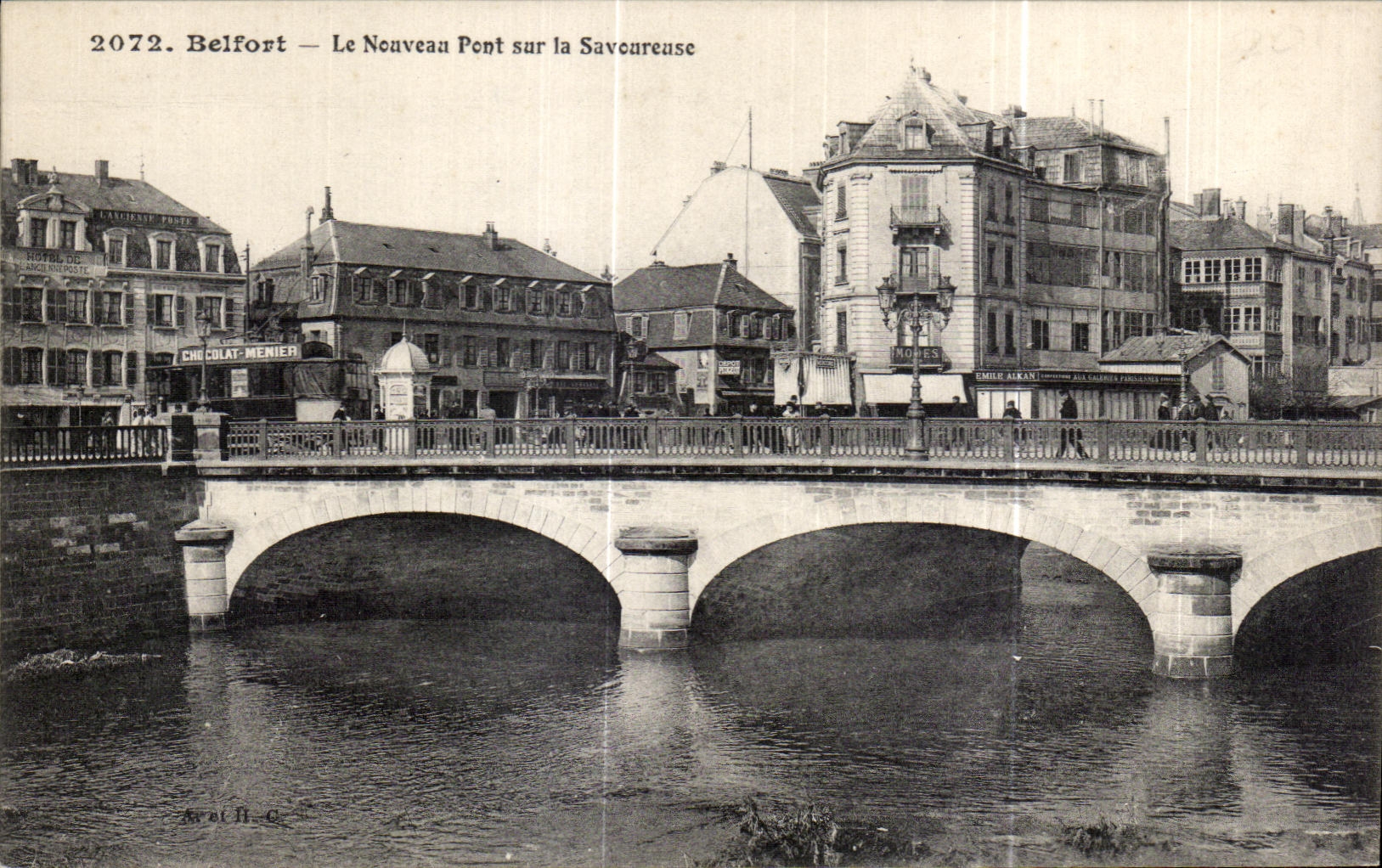 CPA Belfort Le Nouvean Bridge on the Tasty one