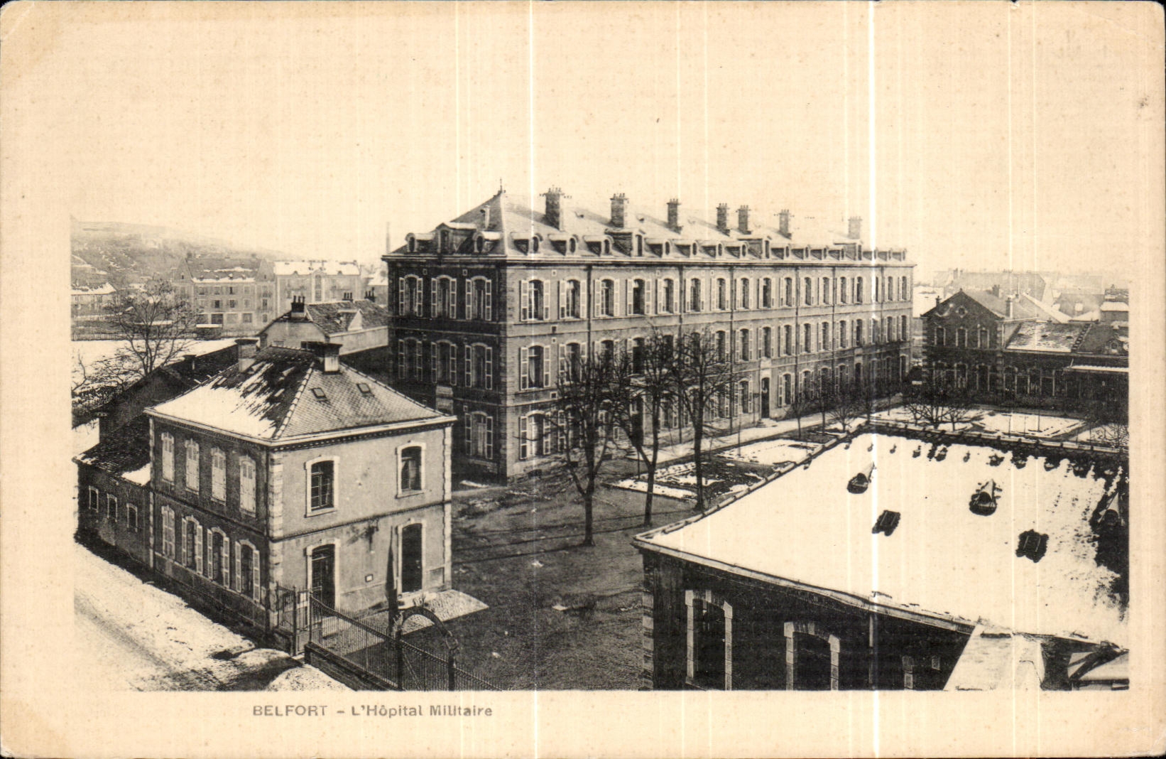 CPA Belfort Militaria Military hospital