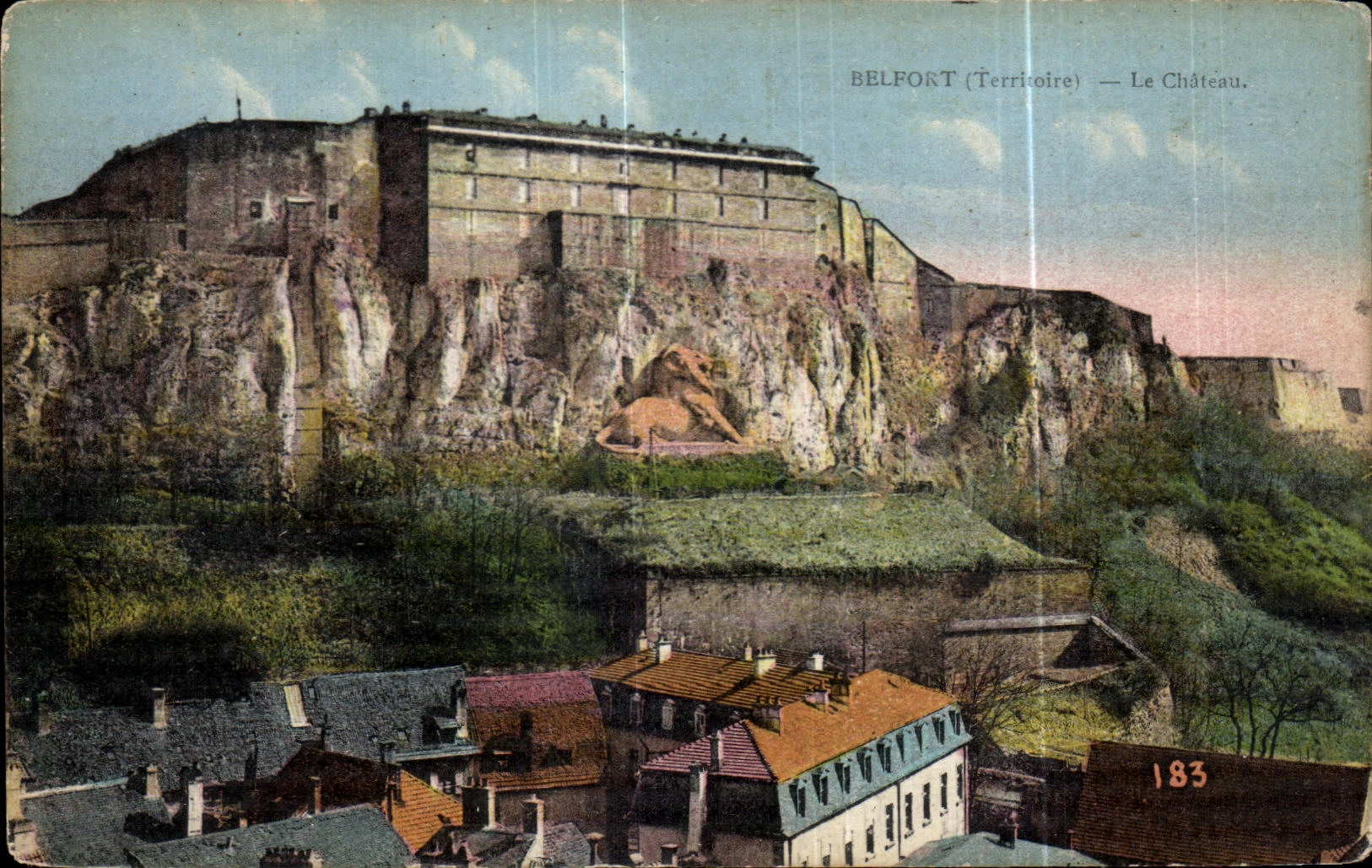 CPA Belfort (Territory) the Castle Lion
