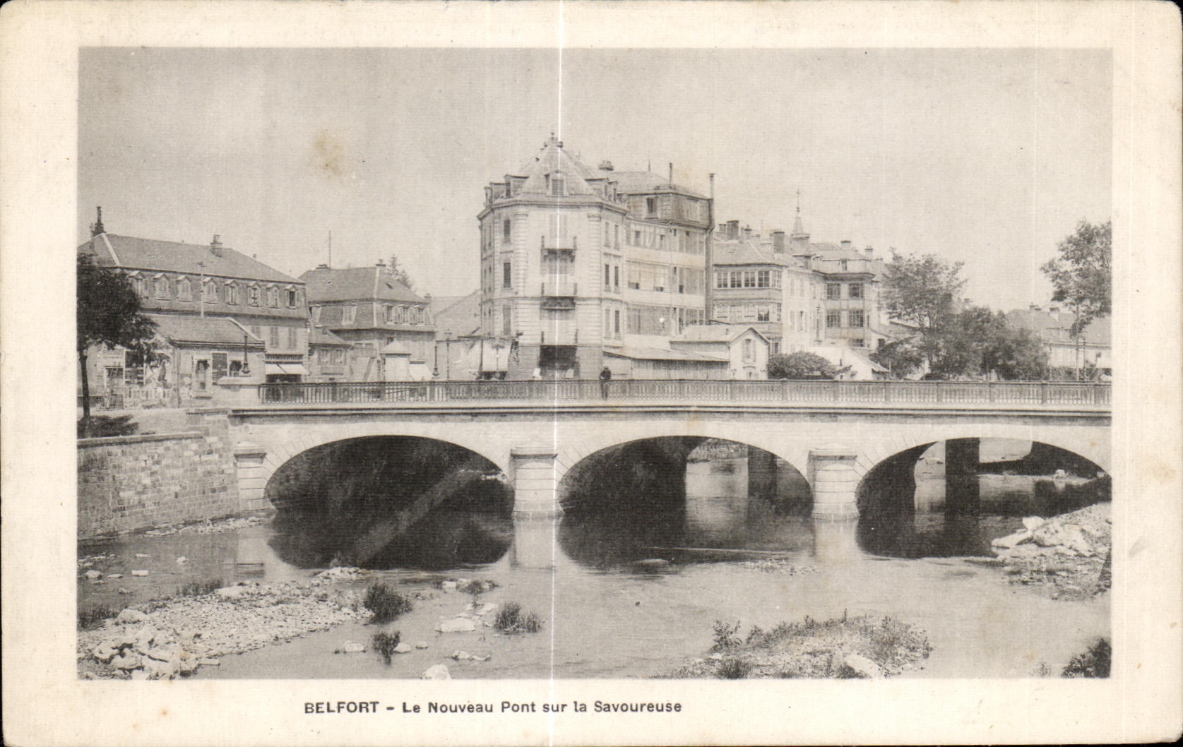 CPA Belfort Le New Bridge on the Tasty one