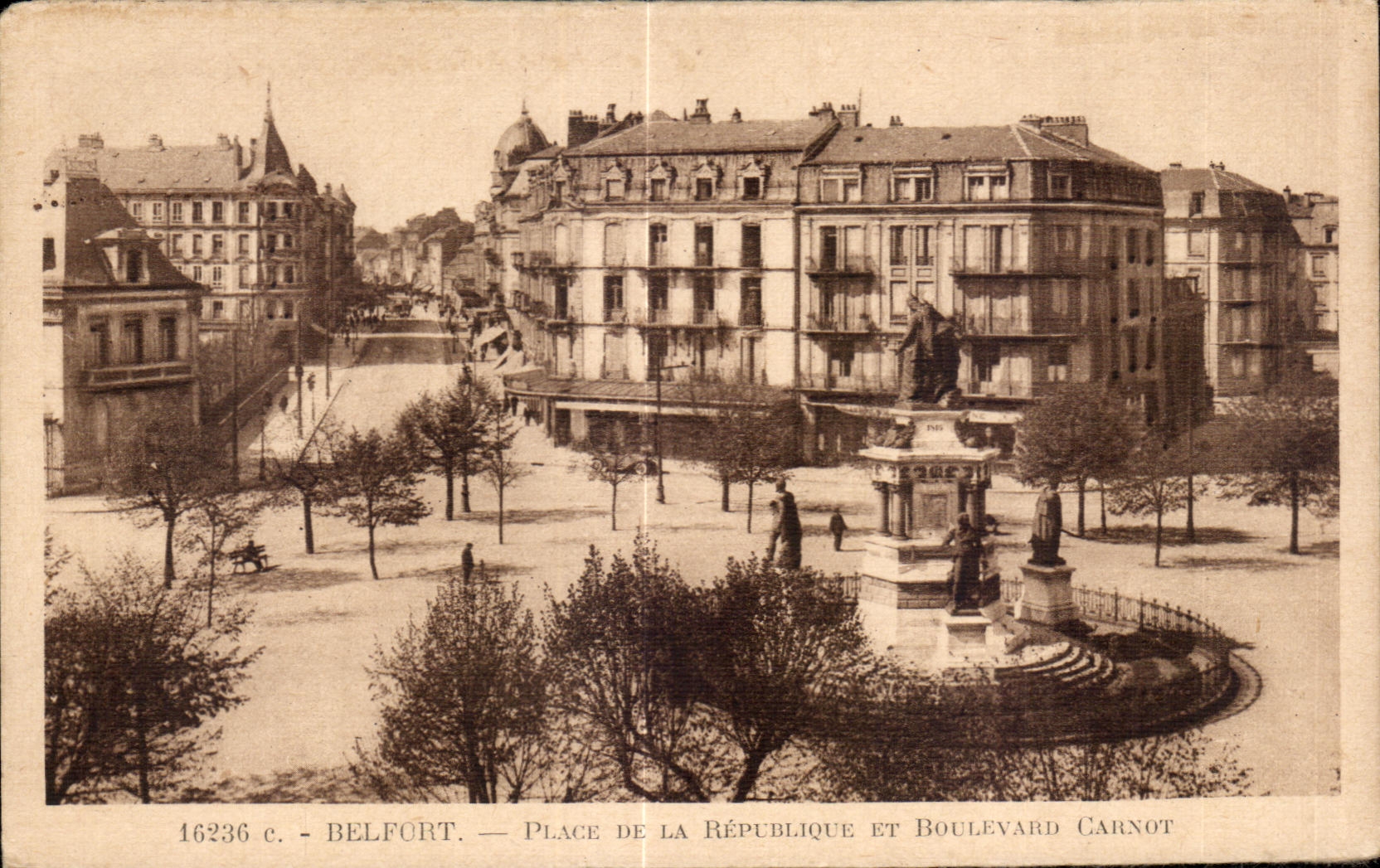 CPA Belfort Places Republic And Carnot Boulevard