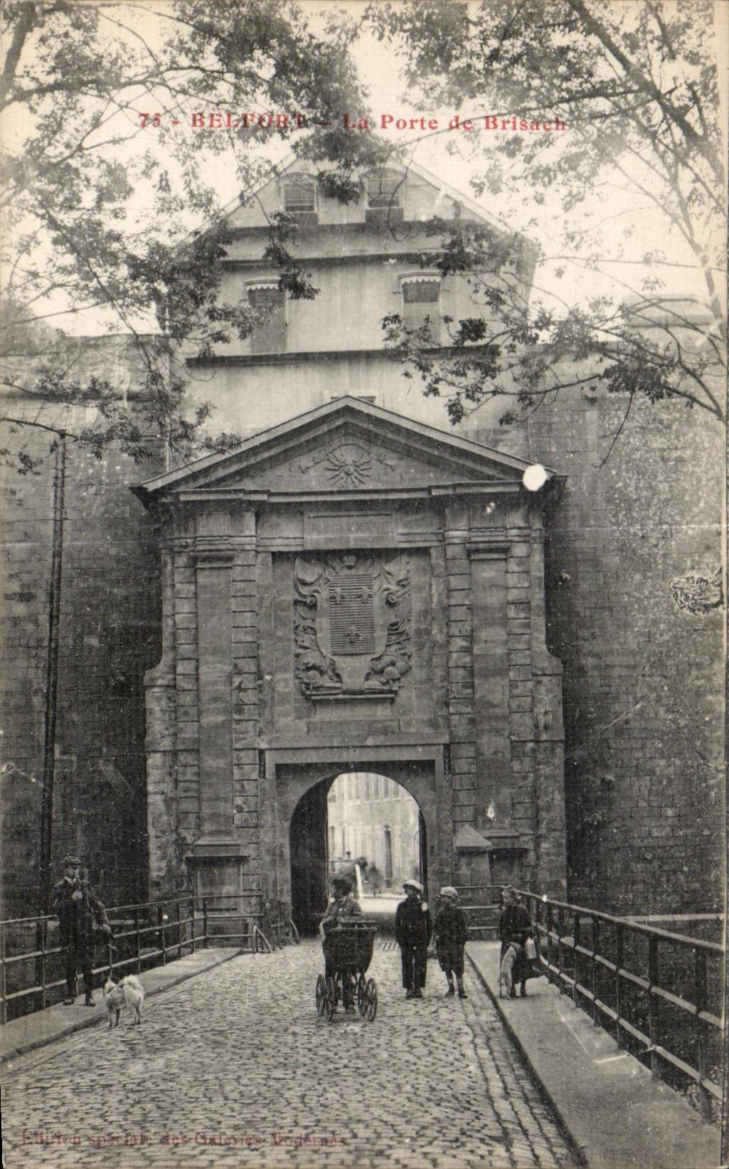 CPA Belfort the door of Brisach Children