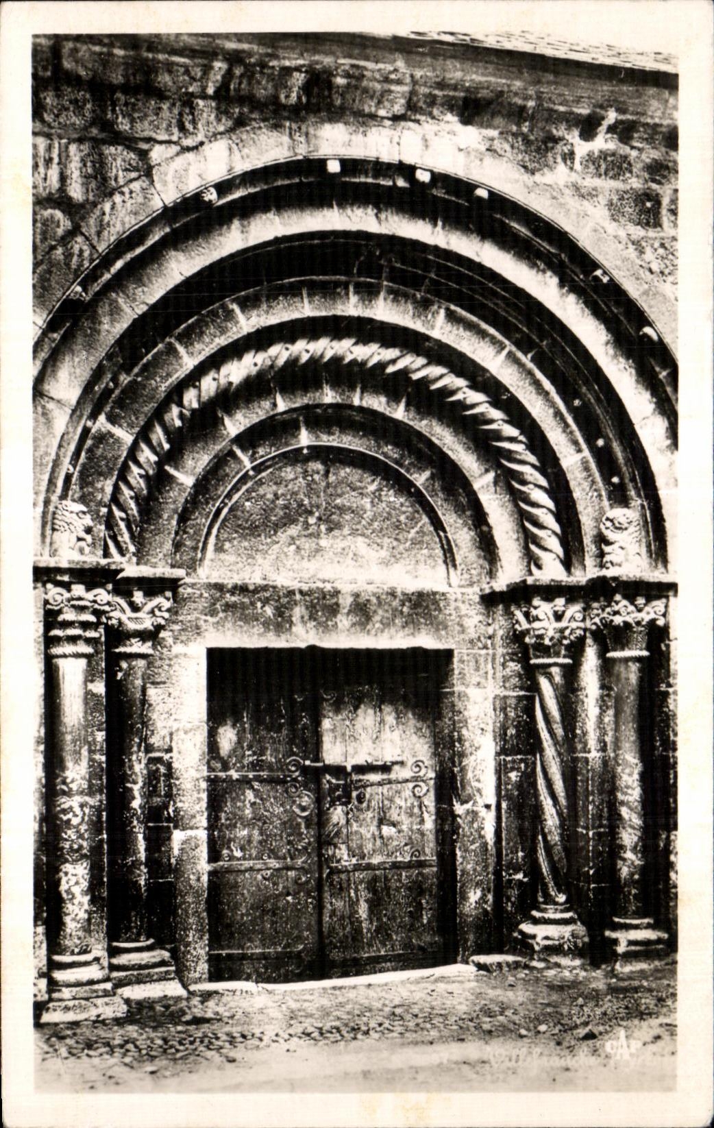CPA Villefranche de Conflent Church Southern Gate