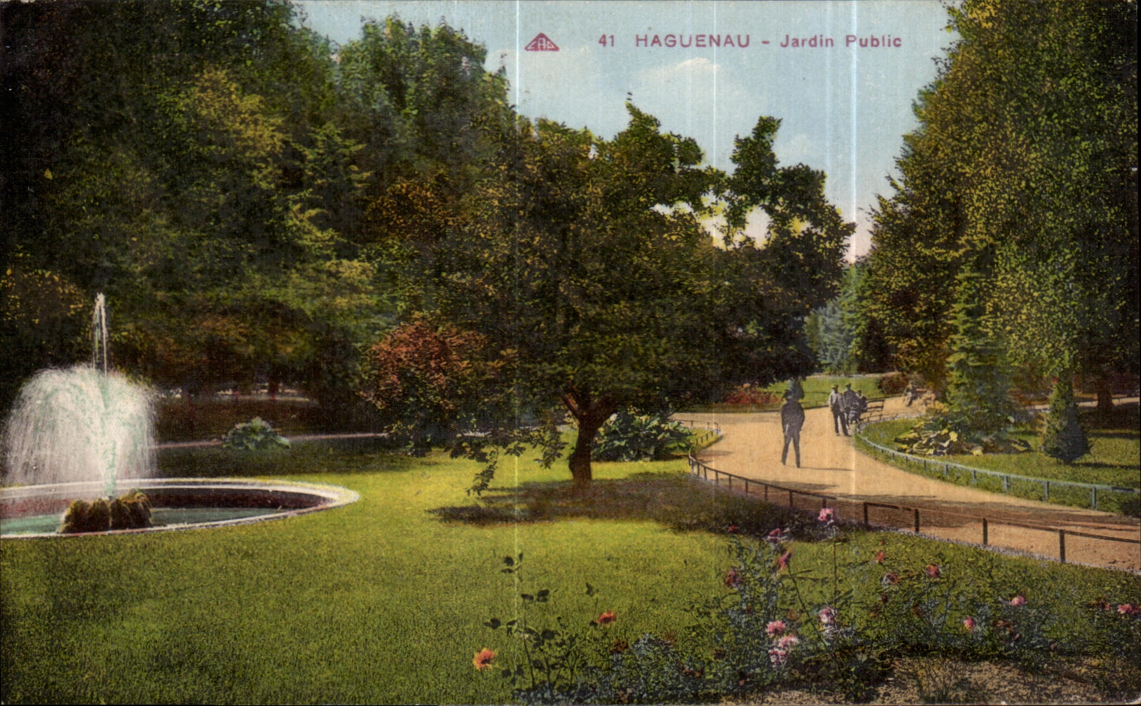 CPA Haguenau Public garden