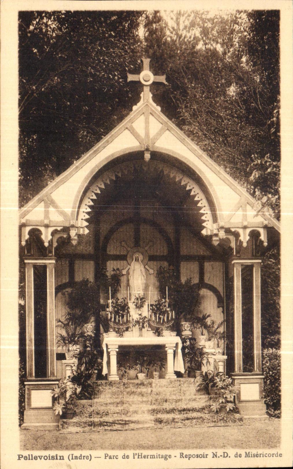 Parque de CPA Pellevoisin de lugar de reclinacion de la ermita de I de la misericordia