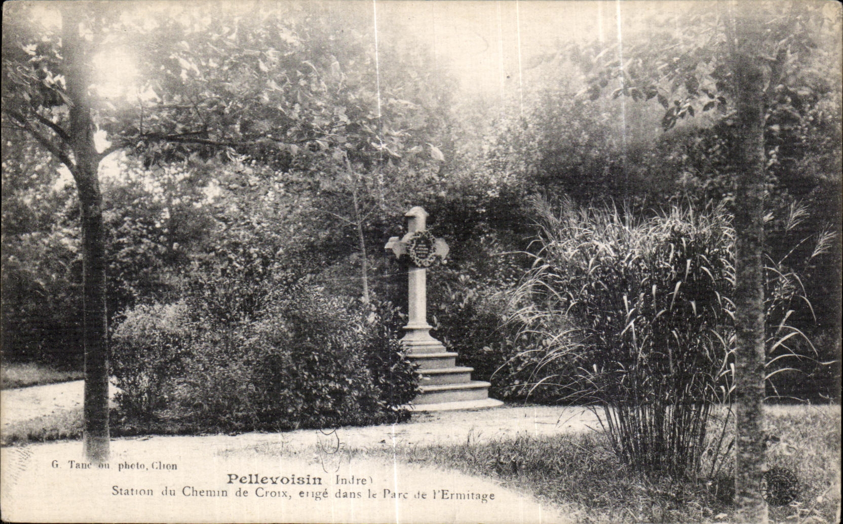 CPA PellevoisinStation de la manera de Croux en el parque de ermita de I