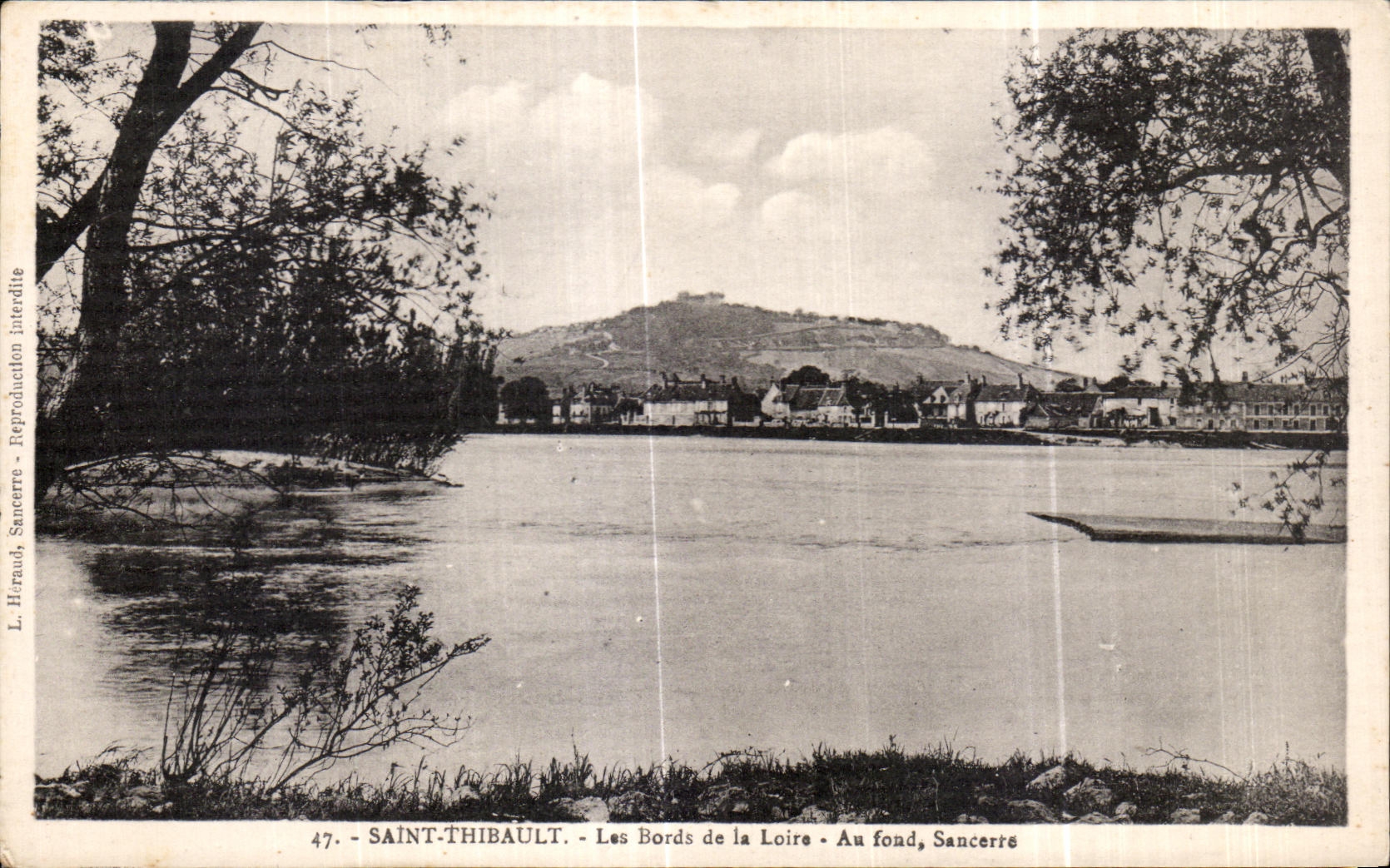 Bordes de Thibault del santo de CPA del Loire al foad Sancerre