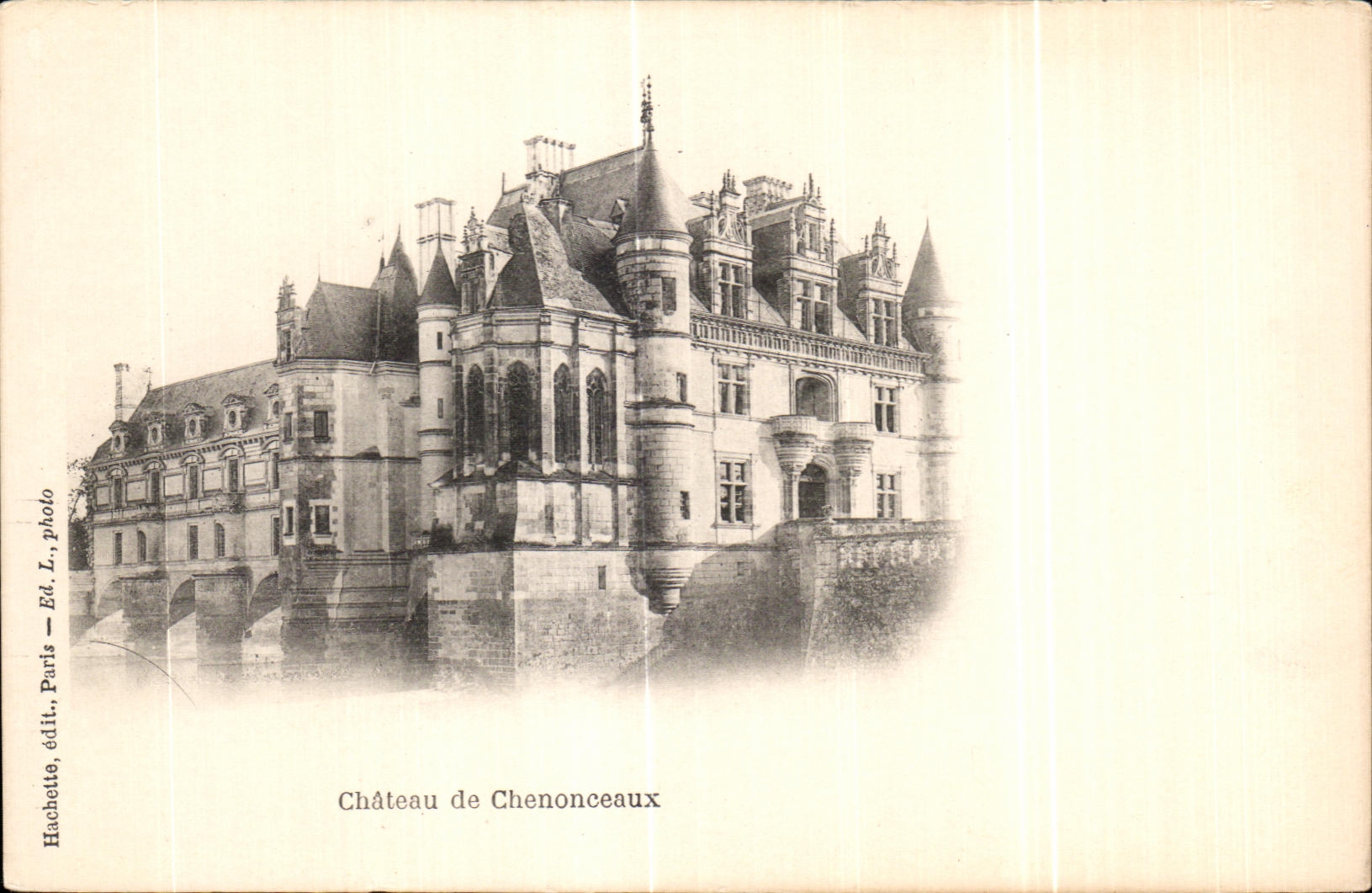 CPA Chenonceaux of Castle