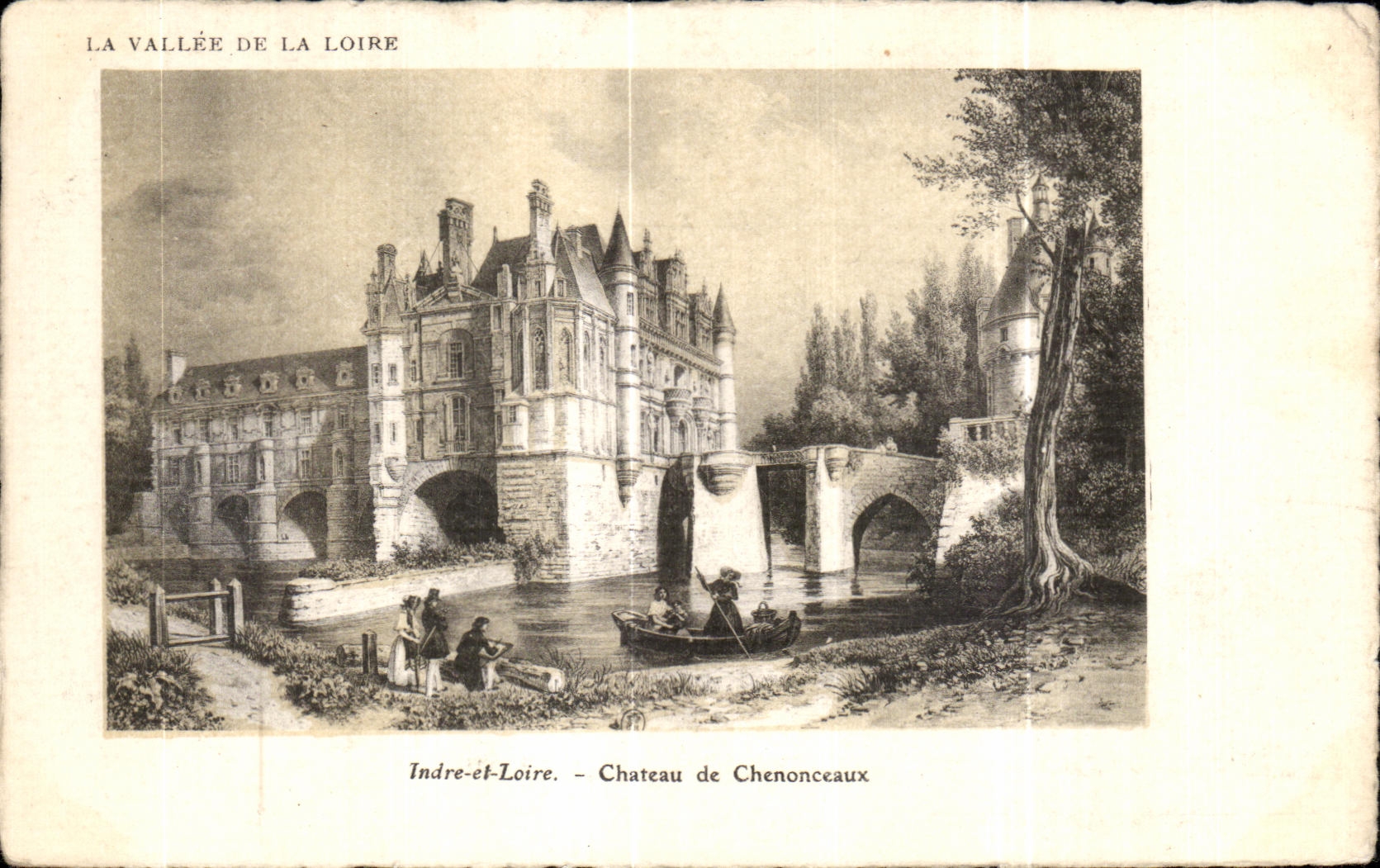 CPA Chenonceaux Le Castle Indre y el Loire