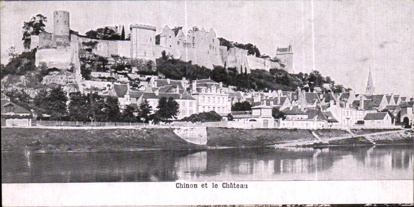 CPA Chinon and the Castle