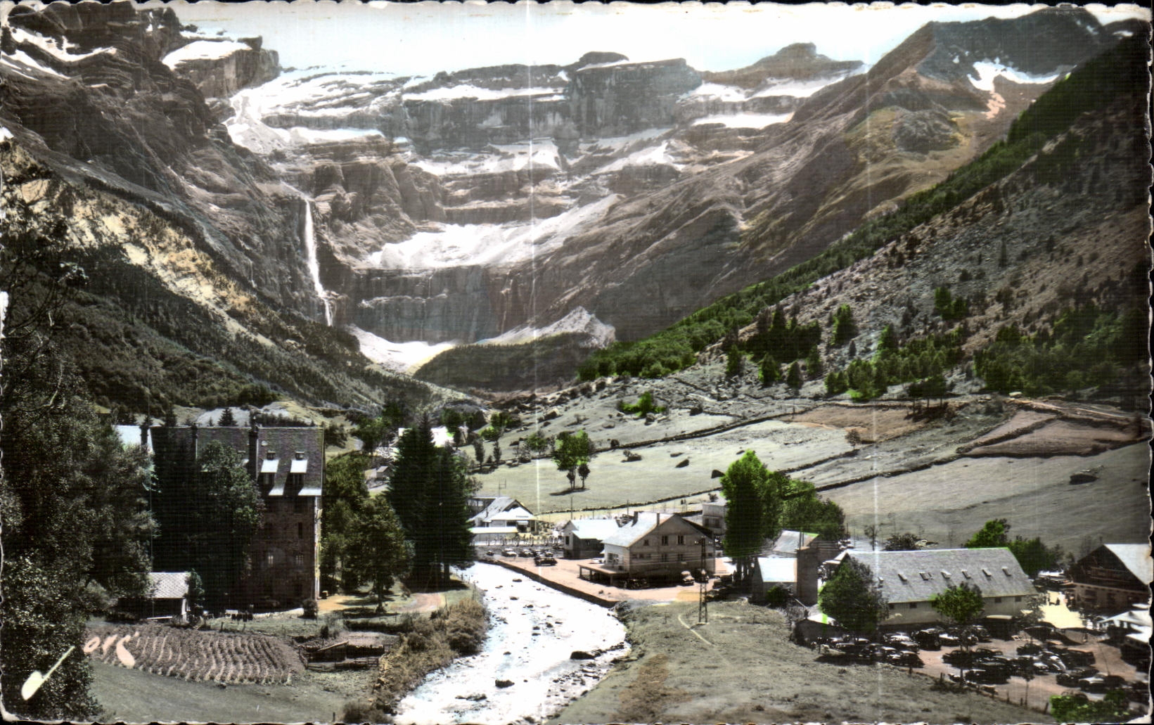 CPA Gavarnie All France EJove Le Circus and Gave