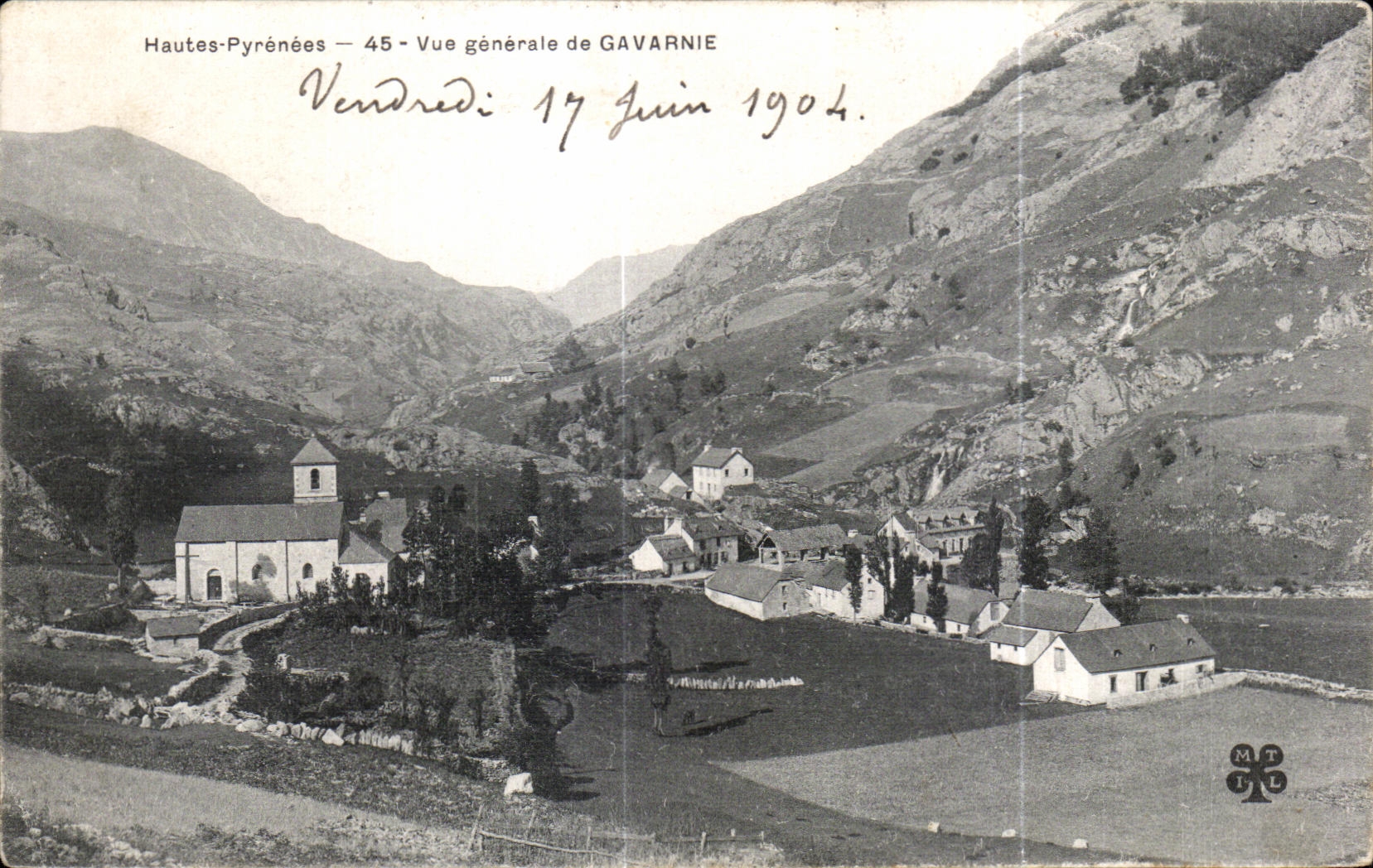 CPA Gavarnie the High Pyrenees View