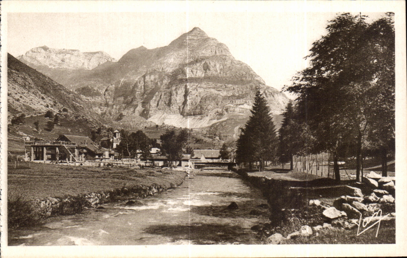 CPA Gavarnie Le Peak Secugnac