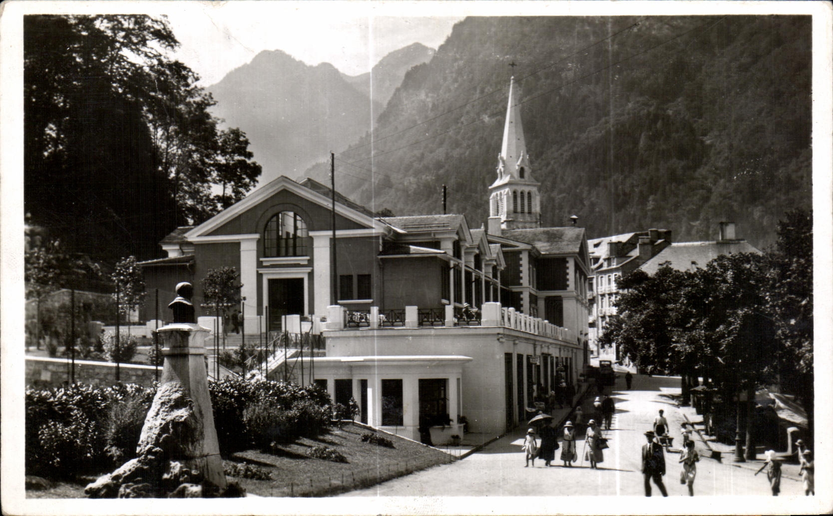 CPA Cauterets Phermes of