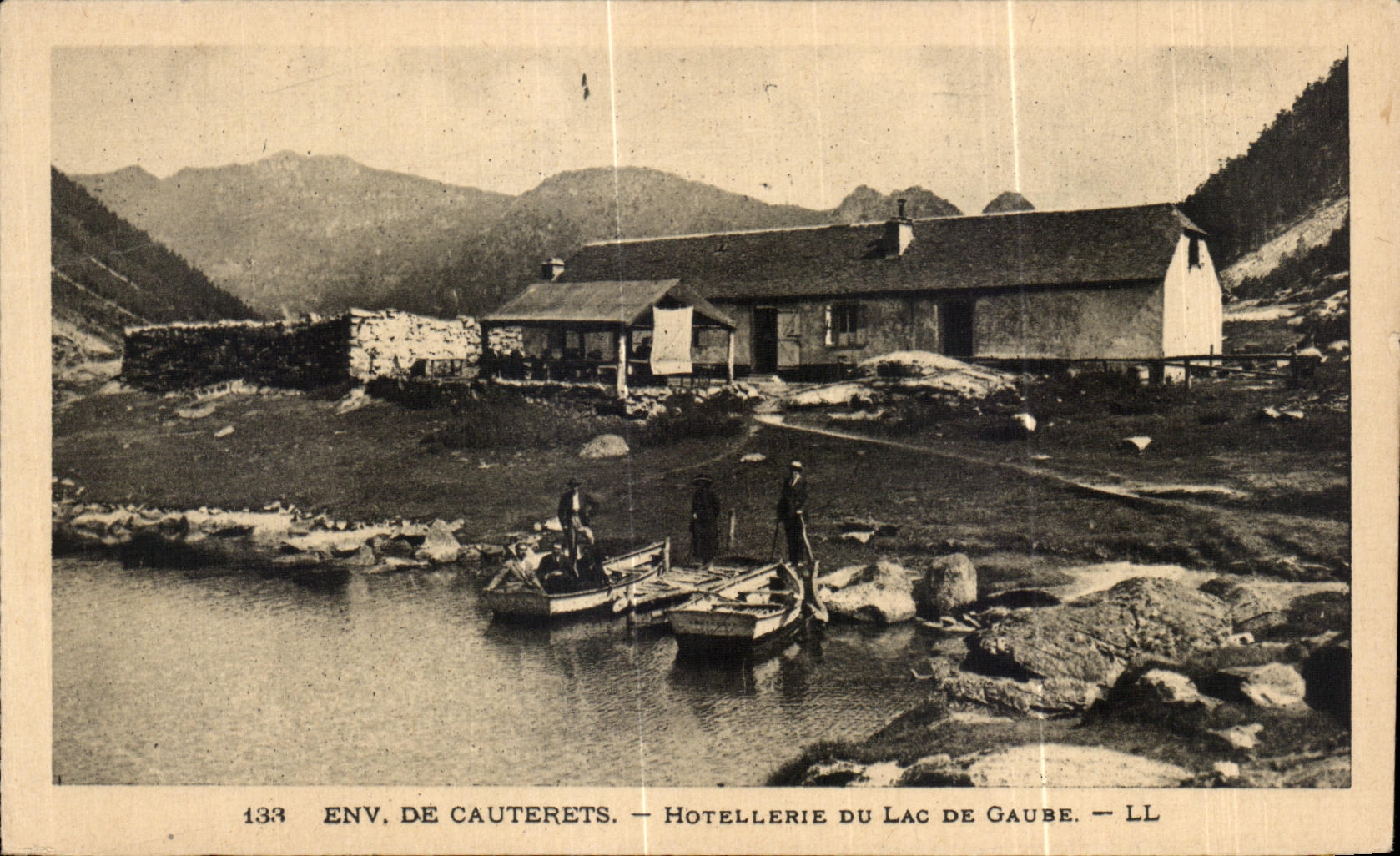 CPA Cauterets Env De Hotellerie Of the Lake De Gaube