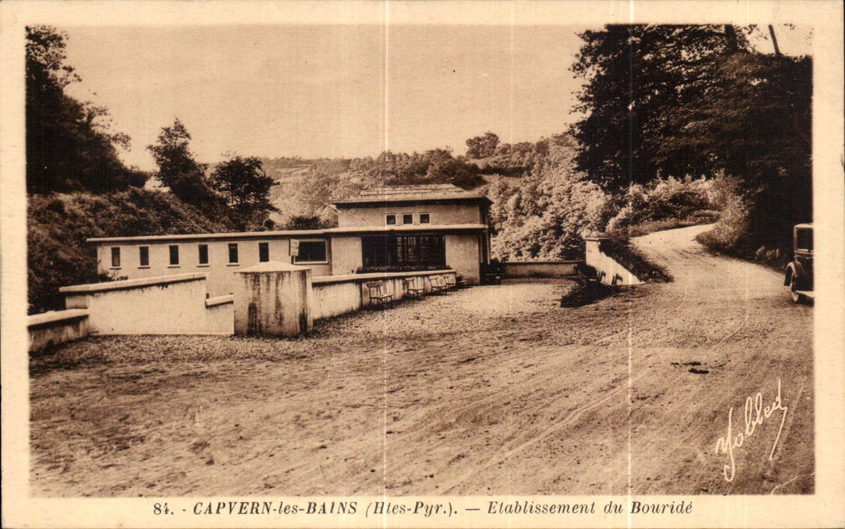 CPA Capvern Les Bains Establishment of Bouride