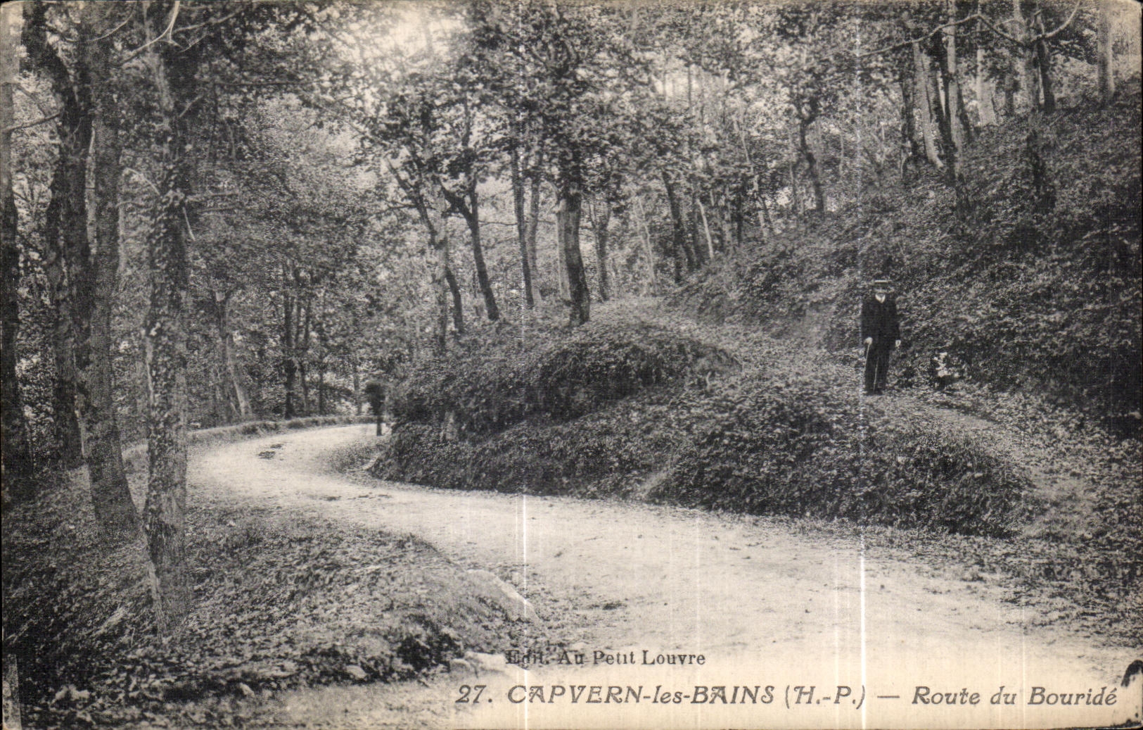 CPA Capvern les Bains Road of Bouride