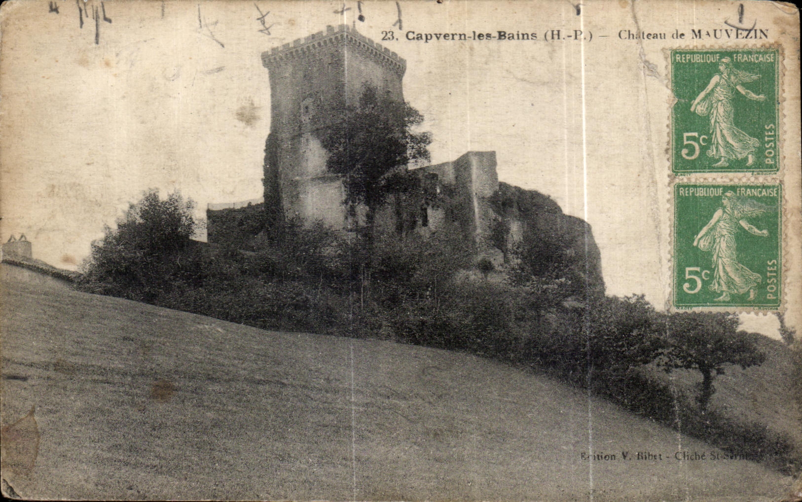 CPA Capvern Thermal baths