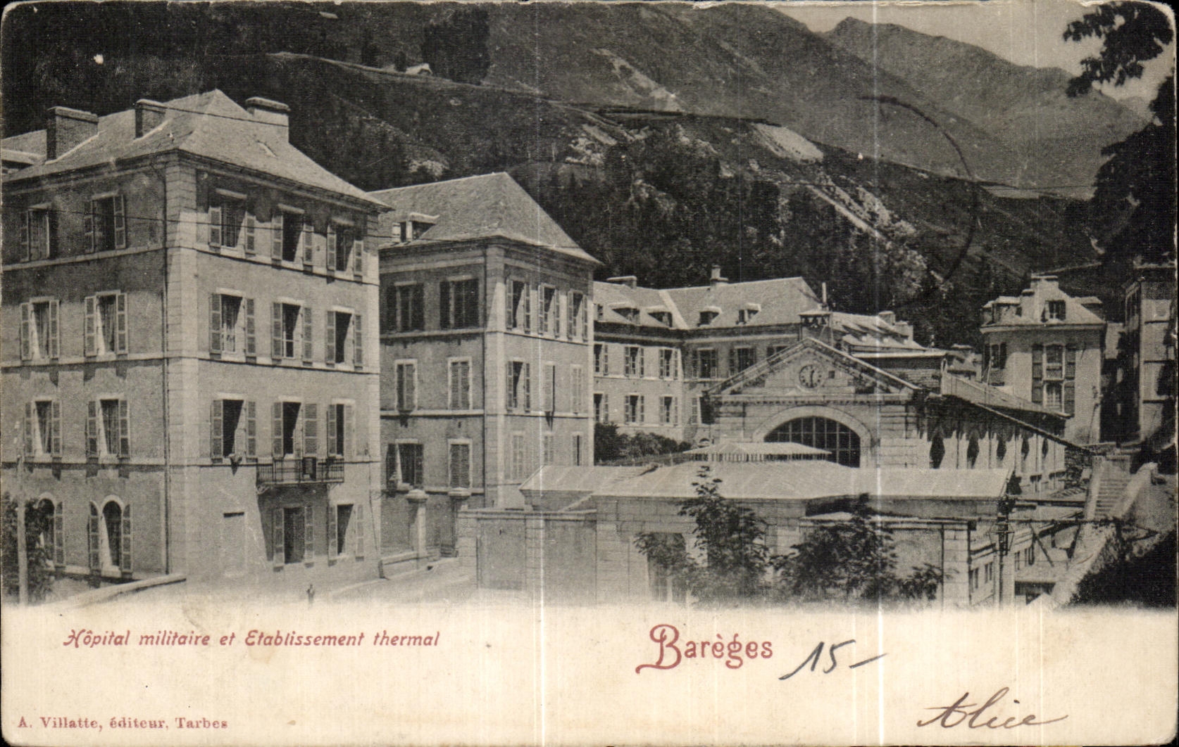 CPA Bareges Military hospital and hydropathic establishment