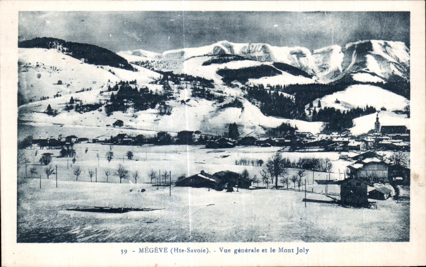 CPA Megeve View And the Jolly Mount