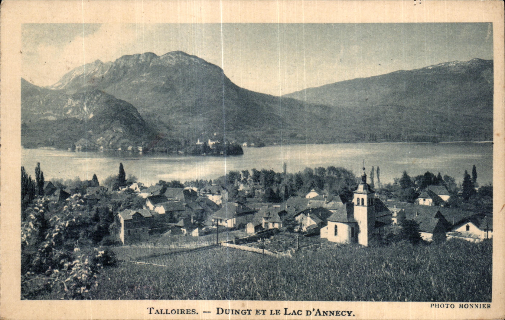 CPA Tallores Duingt And the Lake Annecy