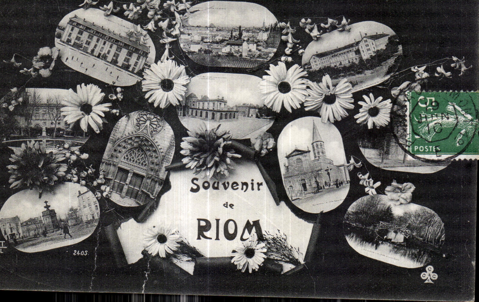 Recuerdo de CPA Riom