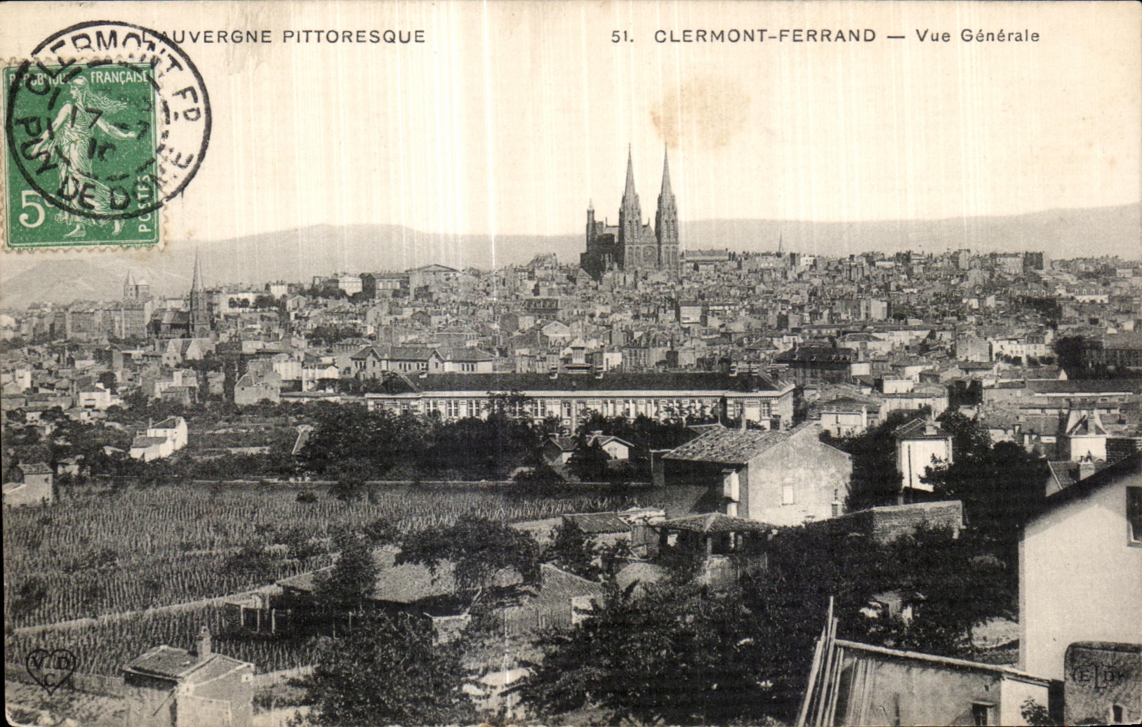 Opinion pintoresca de CPA Auvergne Clermont-Ferrand