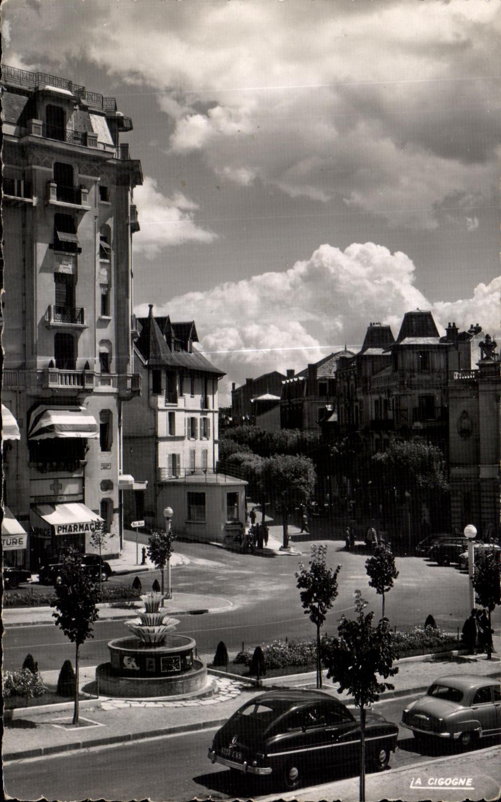 Balneario termal de CPA Chatelguyon y lugar turistico de Brosson