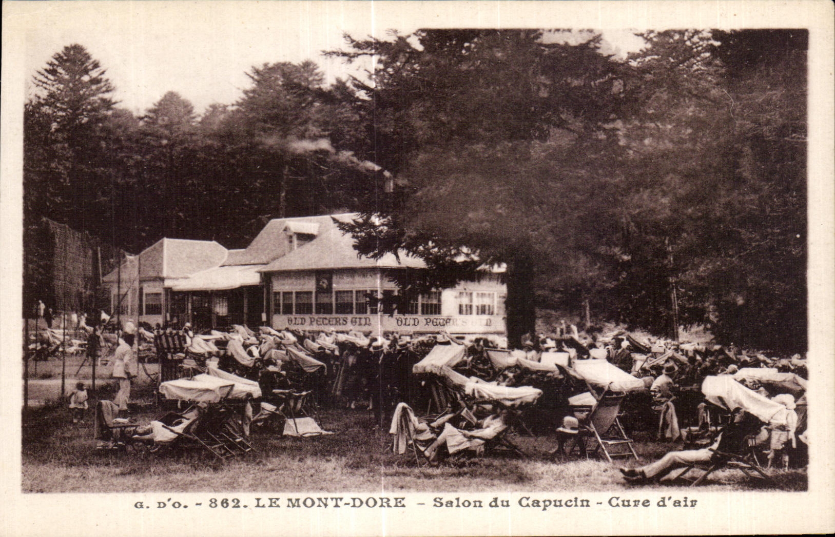CPA the Mount Gilds Living room of the Capuchin Cleans air