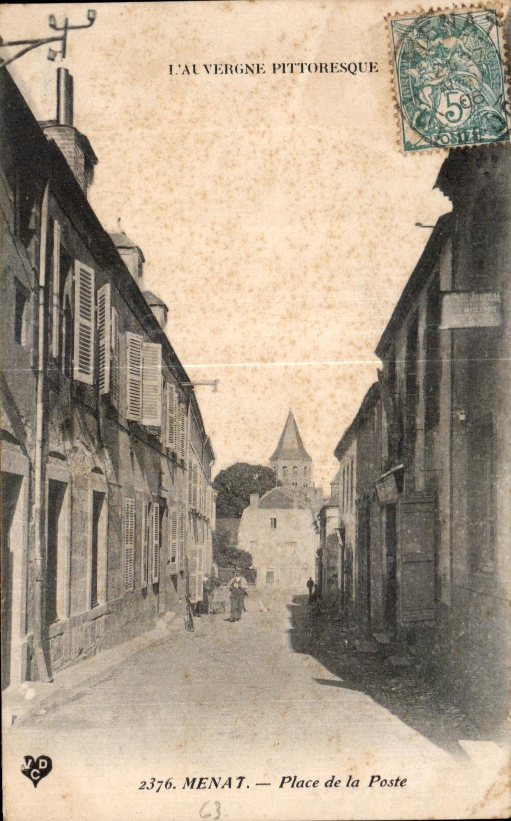 CPA Menat Places Post office