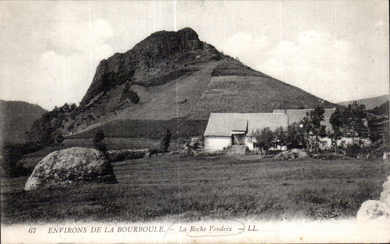 CPA Environs De La Bourboule La Roche Vendeix