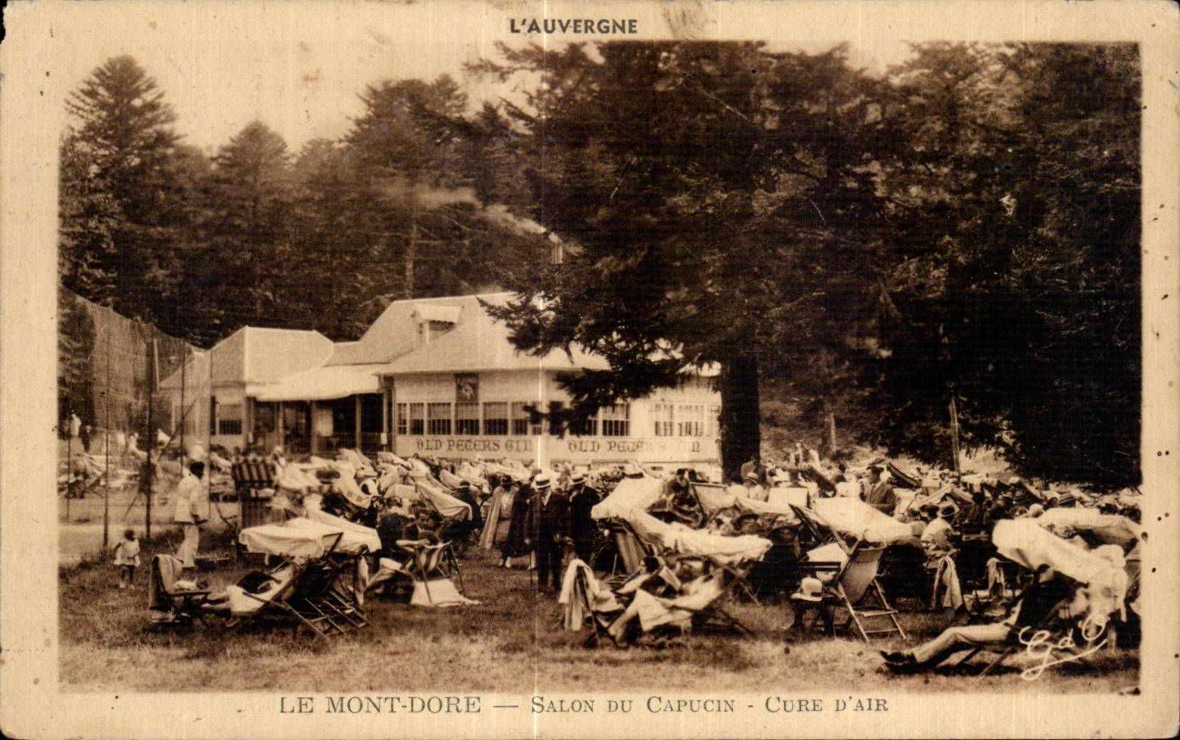 CPA Auvergne the Mount Gilds Living room Of the Capuchin Cleans air