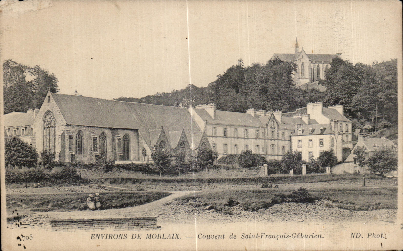 CPA Environs de Morlaix Couvent de Saint Francois Geburien