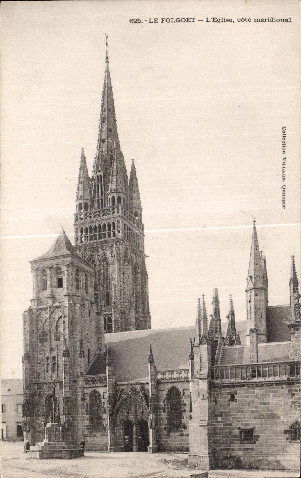 CPA Le Folgoet L Eglise cote meridional