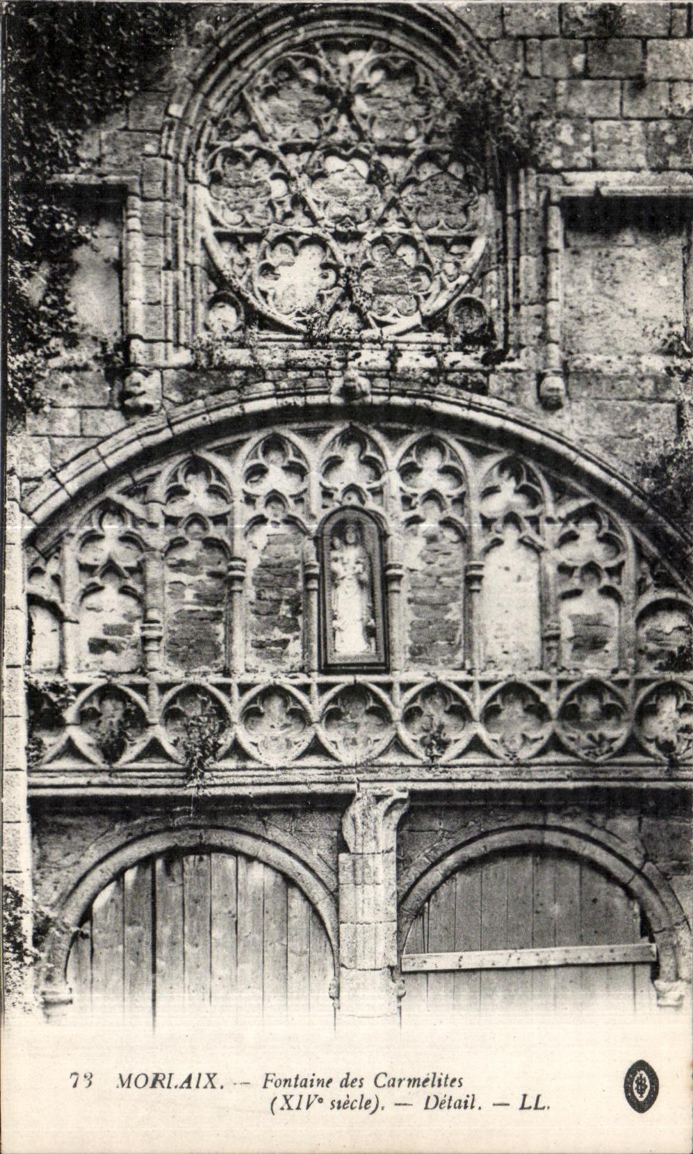 CPA Morlaix Fontaine des Carmelites