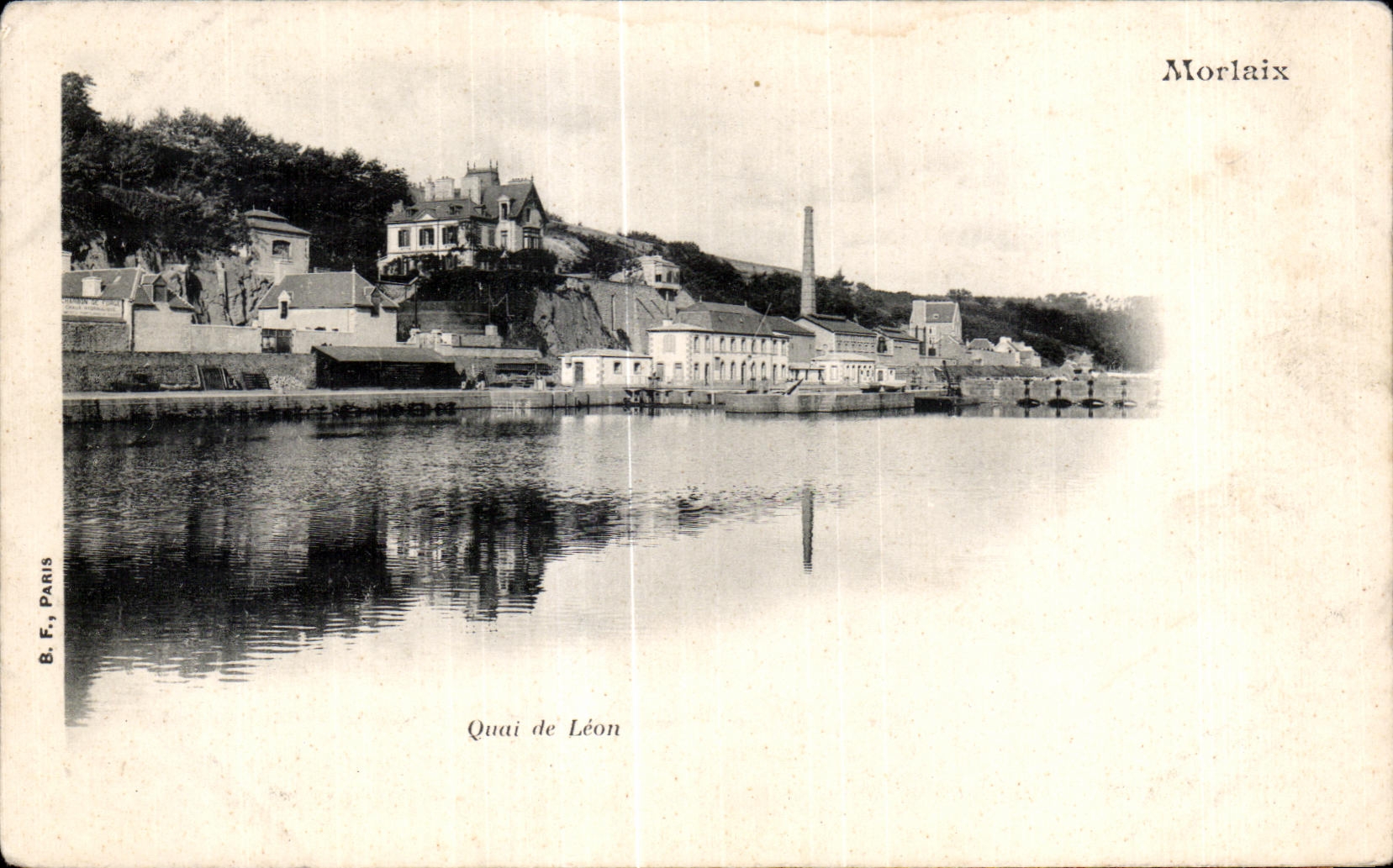 CPA Morlaix Quai Leon