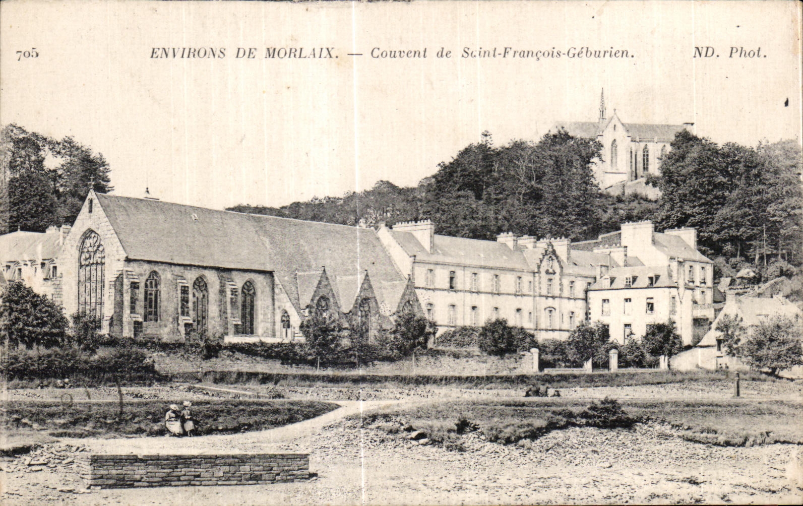 CPA Environs de Morlaix Couvent de Saint Francois Geburien